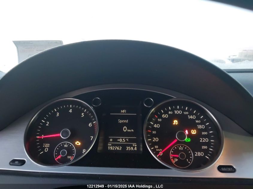 2010 Volkswagen Cc Luxury VIN: WVWHL9AN5AE510714 Lot: 12212949