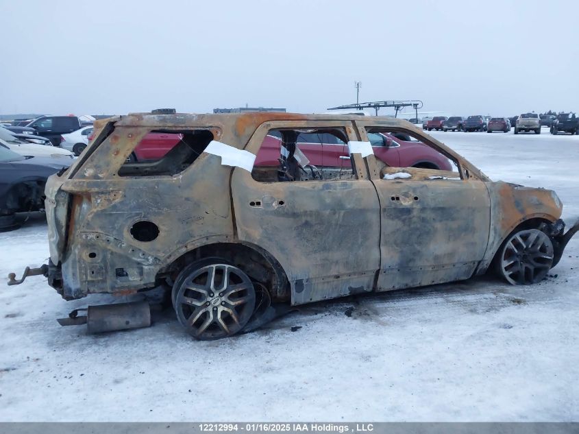 2017 Ford Explorer Sport VIN: 1FM5K8GTXHGB17145 Lot: 12212994