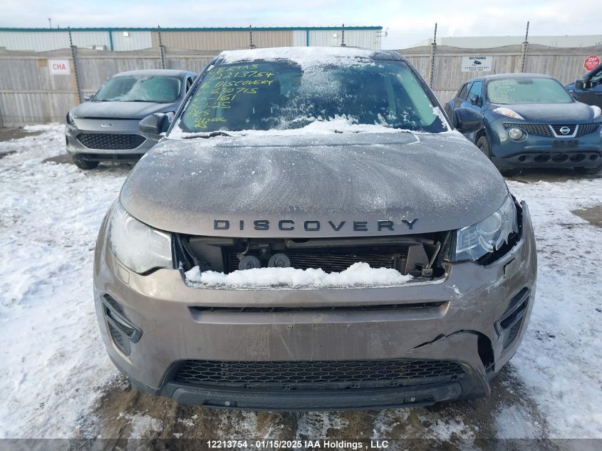 2016 Land Rover Discovery Sport VIN: SALCR2BG4GH630715 Lot: 12213754