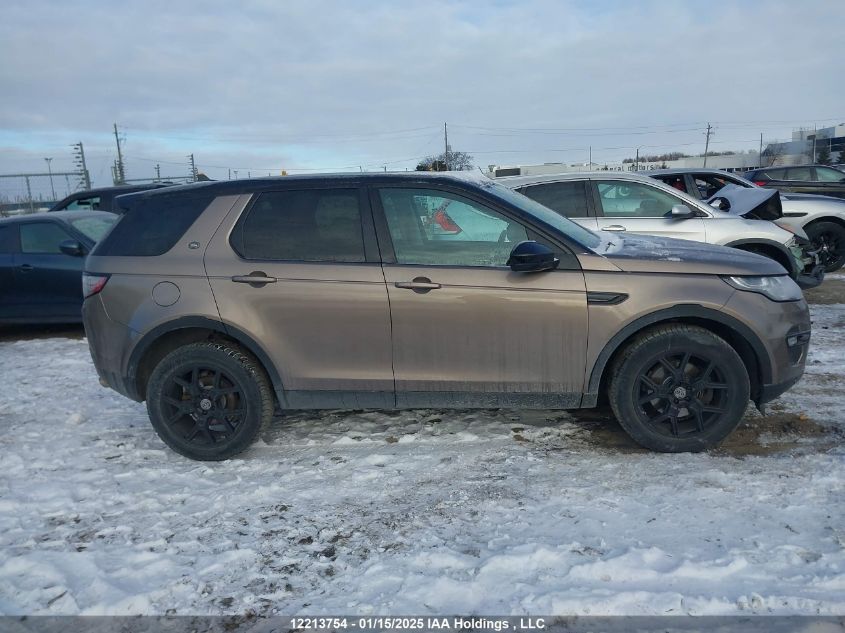 2016 Land Rover Discovery Sport VIN: SALCR2BG4GH630715 Lot: 12213754