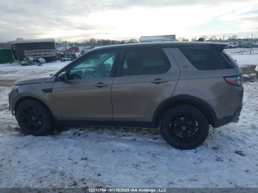 2016 Land Rover Discovery Sport VIN: SALCR2BG4GH630715 Lot: 12213754