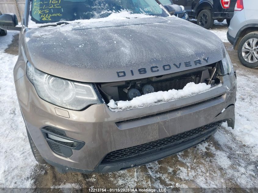 2016 Land Rover Discovery Sport VIN: SALCR2BG4GH630715 Lot: 12213754