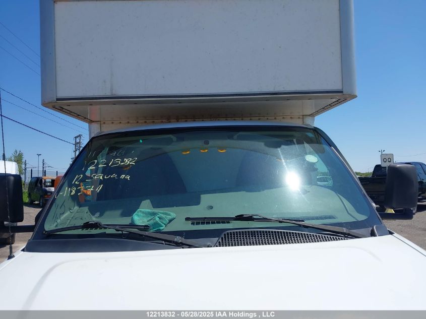 2012 GMC Savana Cutaway Standard VIN: 1GD072BGXC1118374 Lot: 12213832