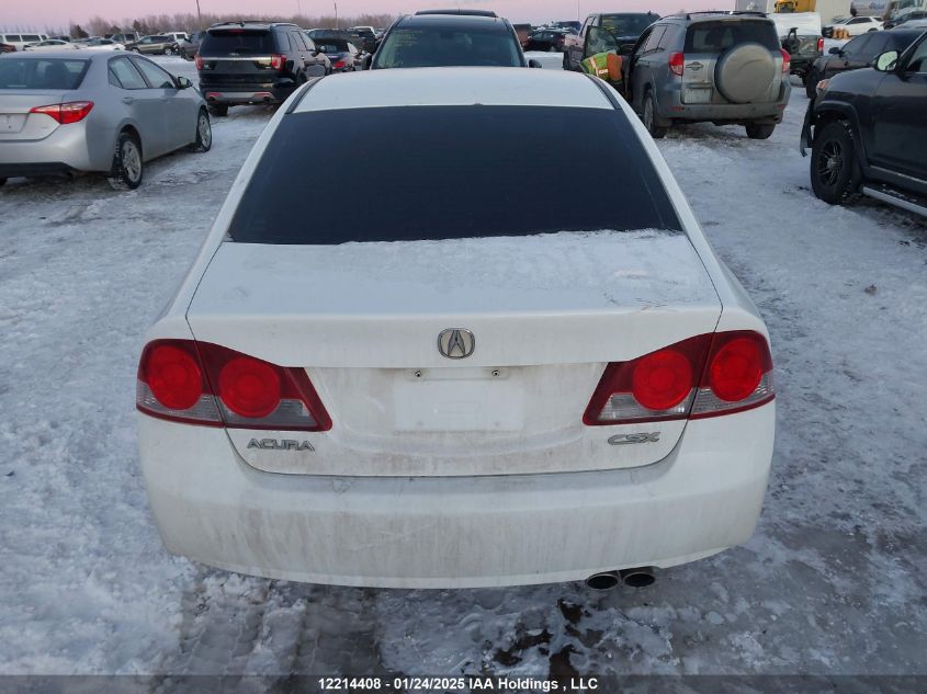 2008 Acura Csx VIN: 2HHFD56578H201039 Lot: 12214408
