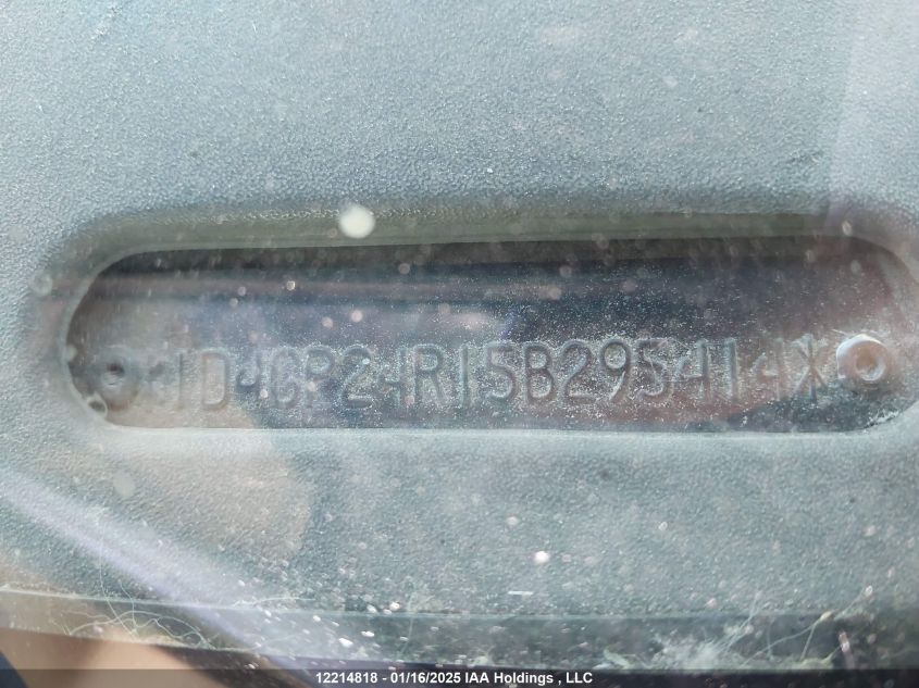 2005 Dodge Grand Caravan Se VIN: 1D4GP24R15B295414 Lot: 12214818