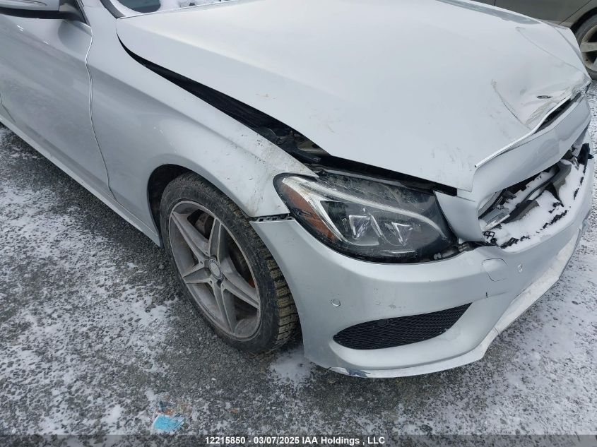 2015 Mercedes-Benz C 300 4Matic VIN: 55SWF4KB6FU038288 Lot: 12215850