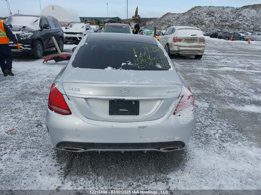 2015 Mercedes-Benz C 300 4Matic VIN: 55SWF4KB6FU038288 Lot: 12215850