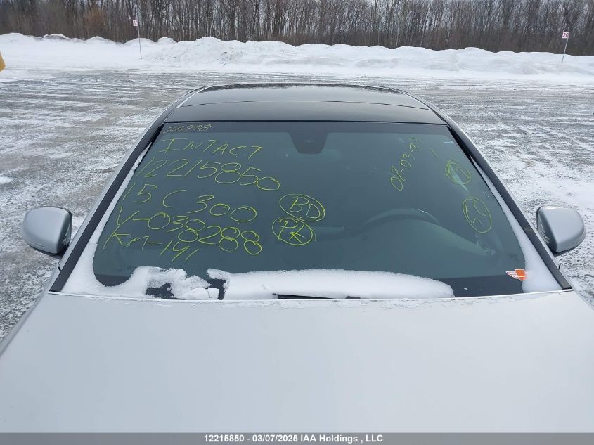 2015 Mercedes-Benz C 300 4Matic VIN: 55SWF4KB6FU038288 Lot: 12215850