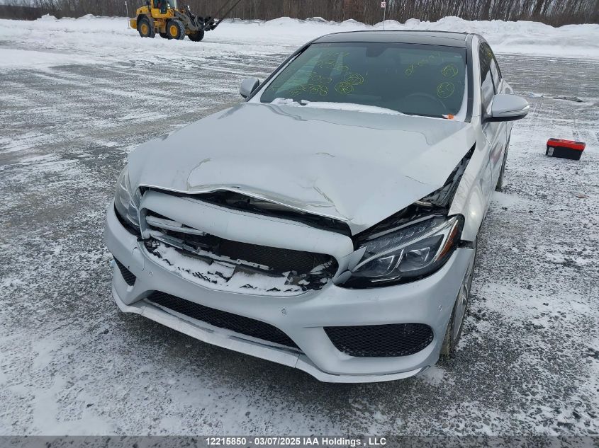 2015 Mercedes-Benz C 300 4Matic VIN: 55SWF4KB6FU038288 Lot: 12215850