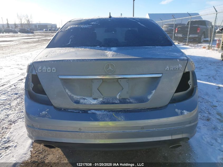 2009 Mercedes-Benz C-Class VIN: WDDGF81X09F333452 Lot: 12217538