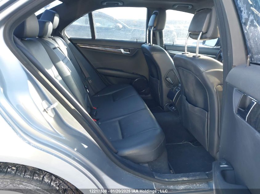 2009 Mercedes-Benz C-Class VIN: WDDGF81X09F333452 Lot: 12217538