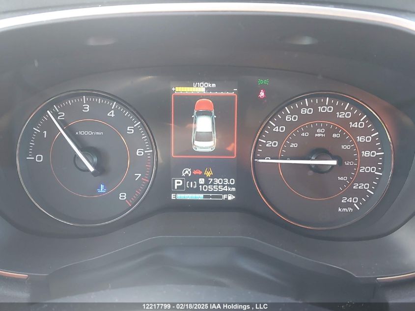 2020 Subaru Crosstrek Touring VIN: JF2GTAPC0L8225277 Lot: 12217799