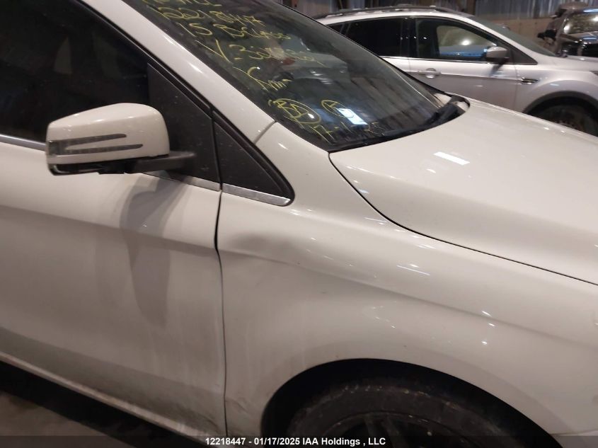 2015 Mercedes-Benz B-Class VIN: WDDMH4GB4FJ328832 Lot: 12218447