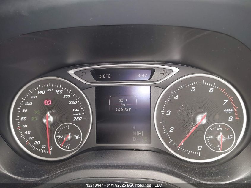 2015 Mercedes-Benz B-Class VIN: WDDMH4GB4FJ328832 Lot: 12218447