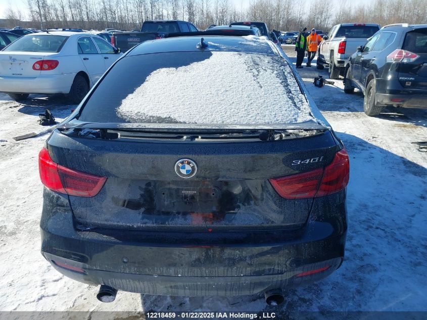 2017 BMW 340I Gran Turismo xDrive VIN: WBA8Y3C38HG450840 Lot: 12218459