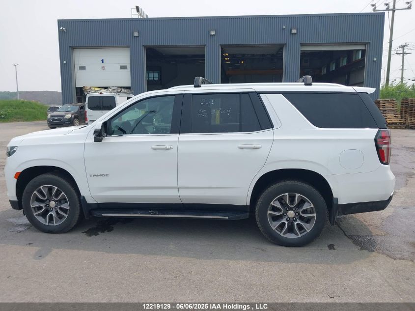 2022 Chevrolet Tahoe K1500 Lt VIN: 1GNSKNKT5NR344893 Lot: 12219129