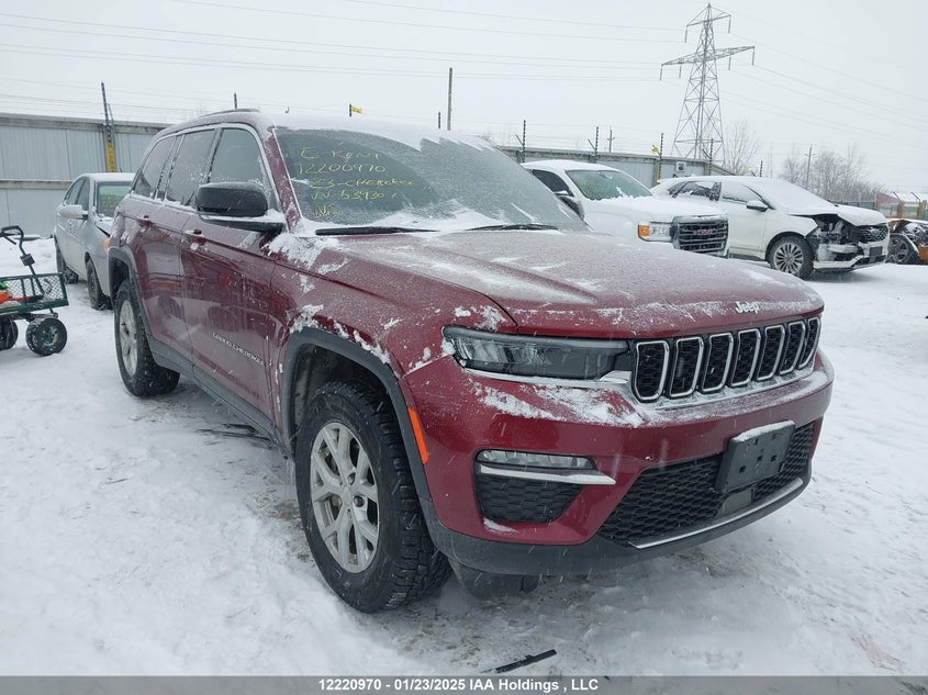 1C4RJHBG4PC539307 2023 Jeep Grand Cherokee Limited auction photo 1