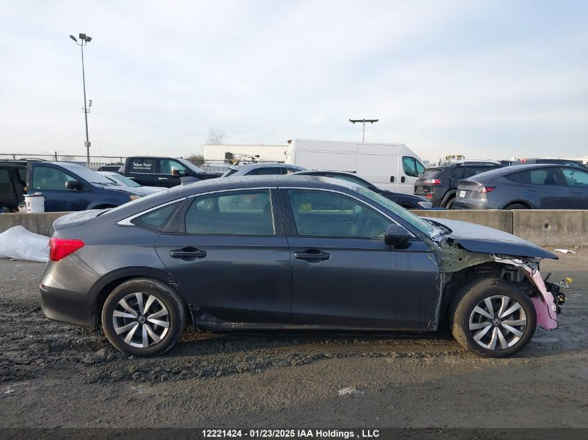 2022 Honda Civic Lx VIN: 2HGFE2F26NH116498 Lot: 12221424