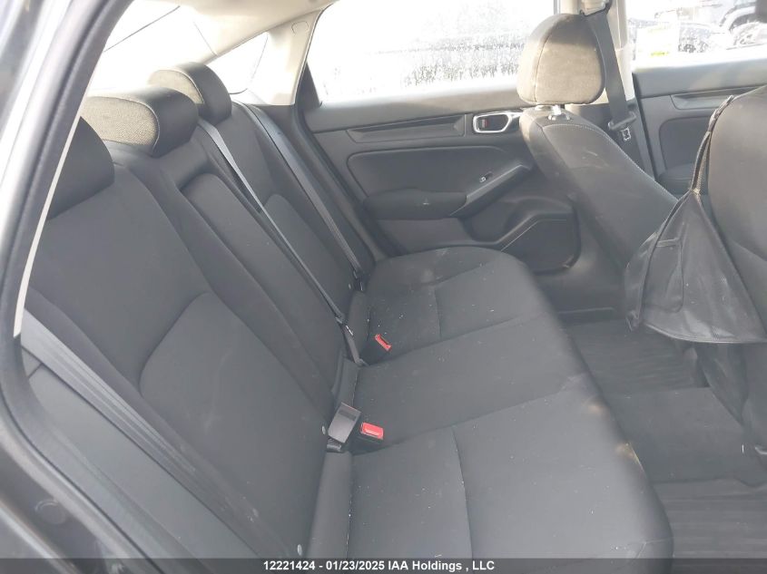 2022 Honda Civic Lx VIN: 2HGFE2F26NH116498 Lot: 12221424