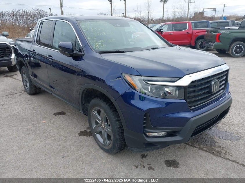 5FPYK3F73NB501189 2022 Honda Ridgeline Touring auction photo 1