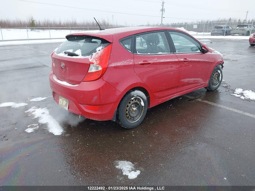 Vin: kmhcu5ae3eu196617, lot: 2584144, hyundai accent gls/se 20144