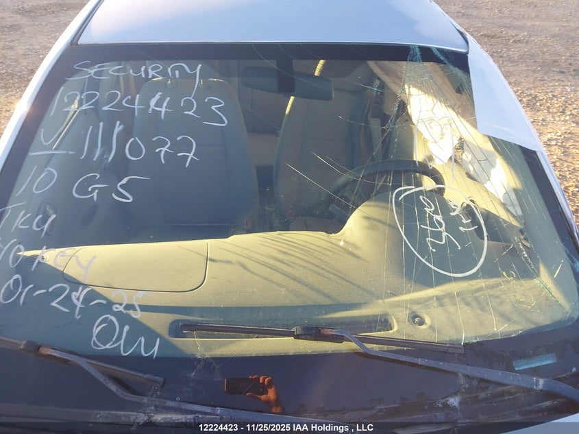 2010 Pontiac G5 VIN: 1G2AB5F52A7111077 Lot: 12224423