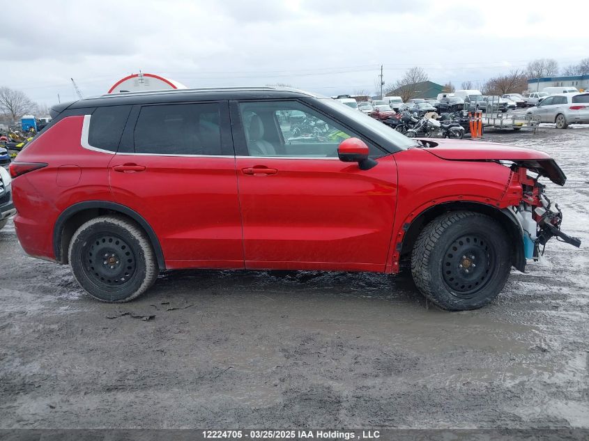 2023 Mitsubishi Outlander Sel/Sel Black Edition/Sel Touring/Sel Premium/40Th Anniversary VIN: JA4J4VA89PZ605421 Lot: 12224705