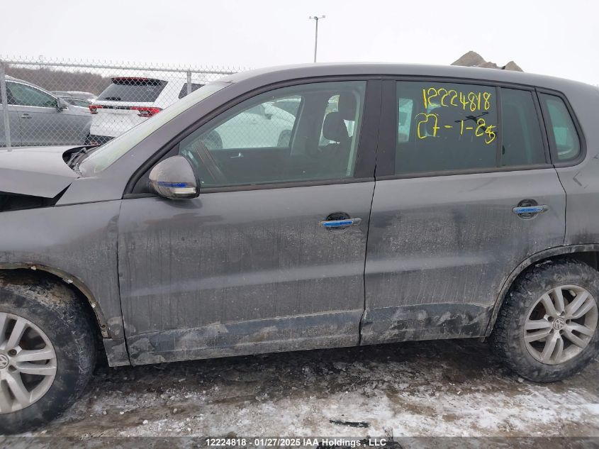 2012 Volkswagen Tiguan VIN: WVGBV7AX9CW005533 Lot: 12224818