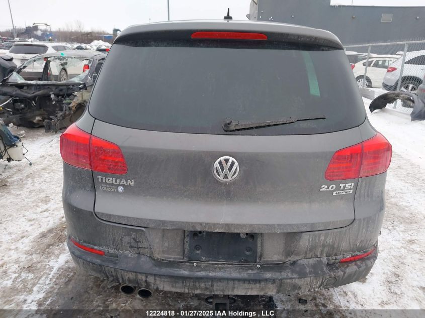 2012 Volkswagen Tiguan VIN: WVGBV7AX9CW005533 Lot: 12224818