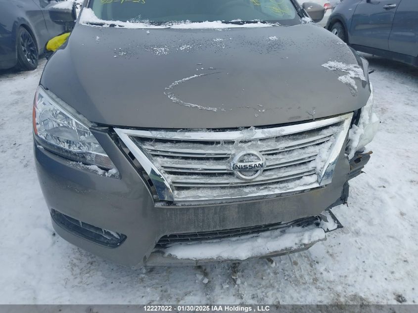 2015 Nissan Sentra 1.8 S/1.8 Sl/1.8 Sr/1.8 Sv VIN: 3N1AB7AP2FL645718 Lot: 12227022