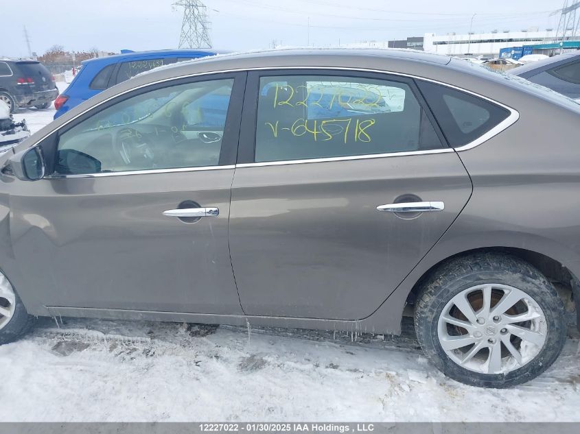 2015 Nissan Sentra 1.8 S/1.8 Sl/1.8 Sr/1.8 Sv VIN: 3N1AB7AP2FL645718 Lot: 12227022