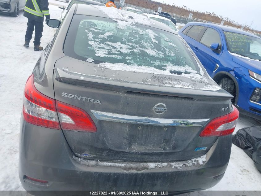 2015 Nissan Sentra 1.8 S/1.8 Sl/1.8 Sr/1.8 Sv VIN: 3N1AB7AP2FL645718 Lot: 12227022