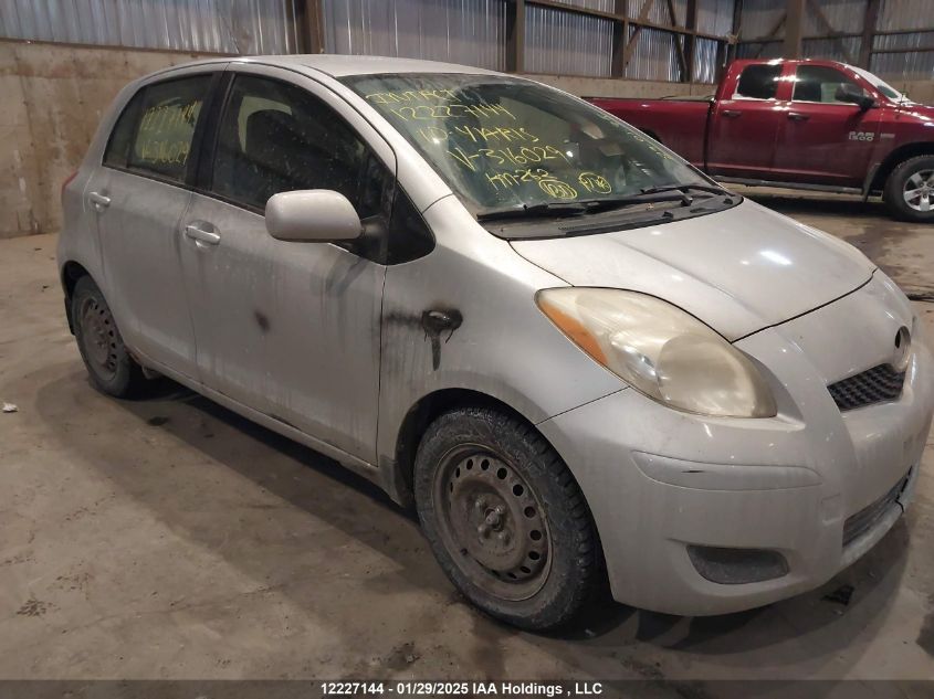 2010 Toyota Yaris VIN: JTDKT4K39A5316029 Lot: 12227144