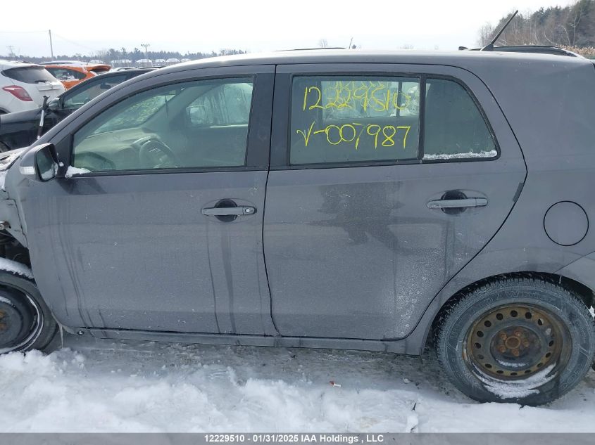 2011 Scion Xd VIN: JTKKU4B45B1007987 Lot: 12229510