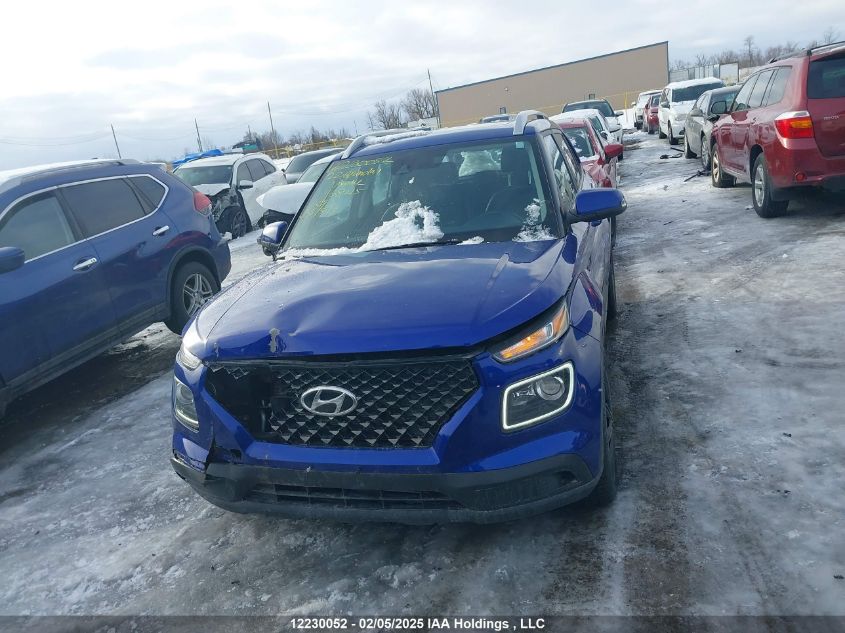 2022 Hyundai Venue VIN: KMHRC8A36NU168145 Lot: 12230052