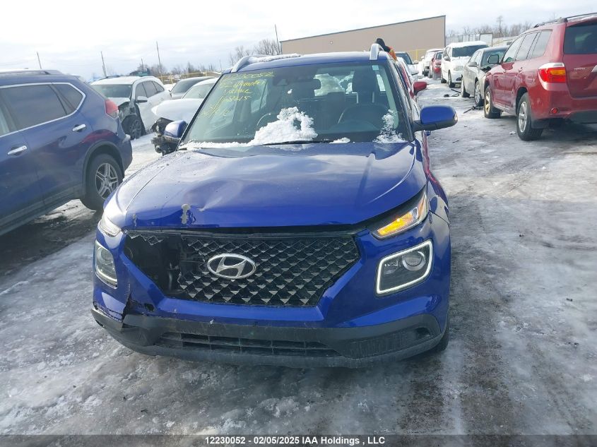 2022 Hyundai Venue VIN: KMHRC8A36NU168145 Lot: 12230052
