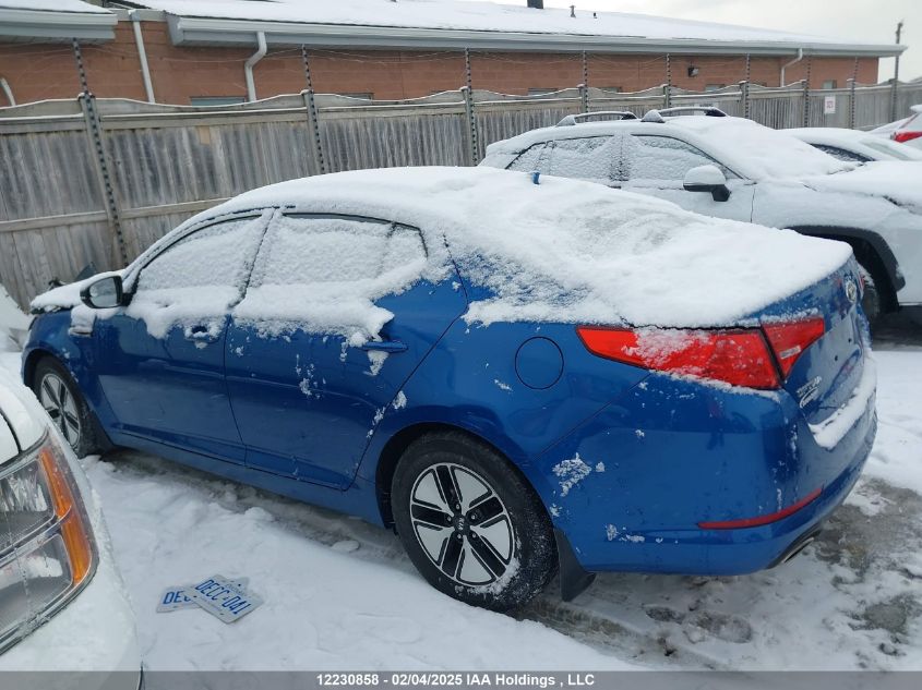 2013 Kia Optima VIN: KNAGM4A74D5419688 Lot: 12230858