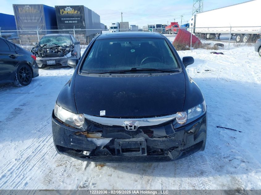 2009 Honda Civic Sdn VIN: 2HGFA16619H102510 Lot: 12232036