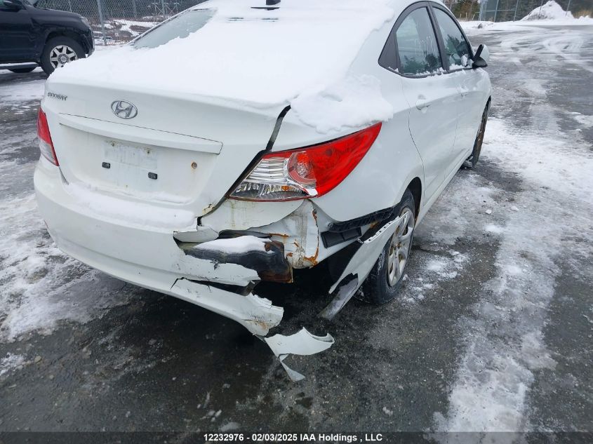 2014 Hyundai Accent L VIN: KMHCT4AE0EU762861 Lot: 12232976