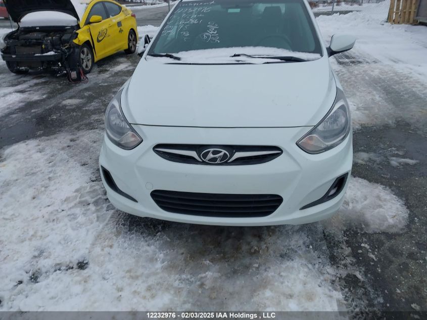2014 Hyundai Accent L VIN: KMHCT4AE0EU762861 Lot: 12232976