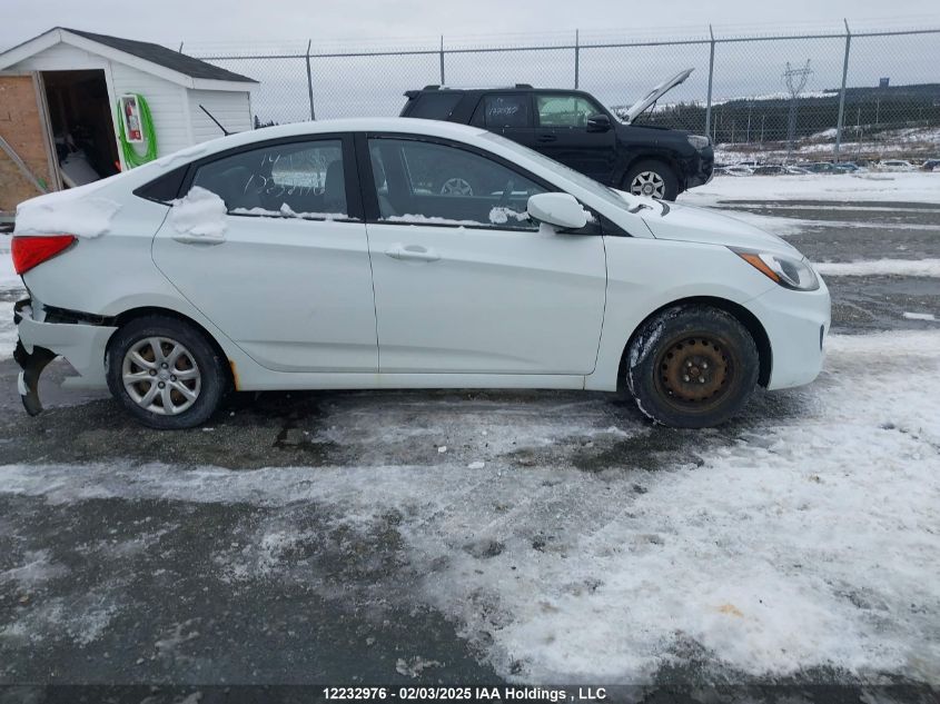 2014 Hyundai Accent L VIN: KMHCT4AE0EU762861 Lot: 12232976