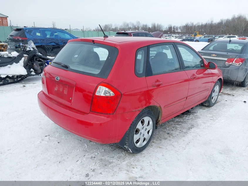 2006 Kia Spectra5 VIN: KNAFE161265367637 Lot: 12234440