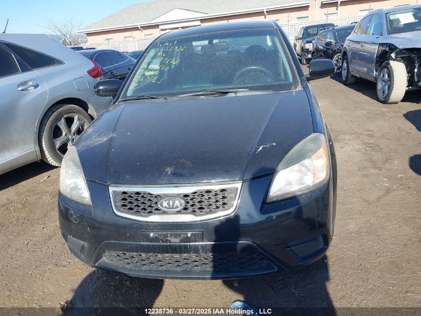 2010 Kia Rio VIN: KNADH4B34A6697628 Lot: 12235736