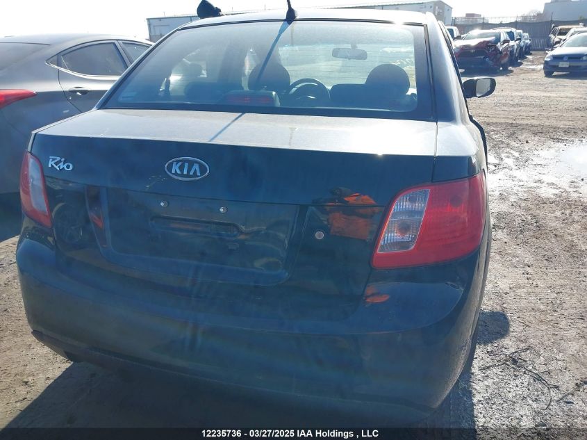 2010 Kia Rio VIN: KNADH4B34A6697628 Lot: 12235736