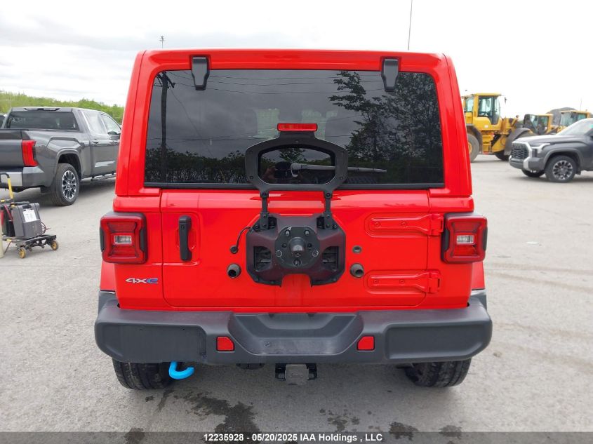 2024 Jeep Wrangler 4Xe 4-Door Sahara VIN: 1C4RJXP67RW156943 Lot: 12235928