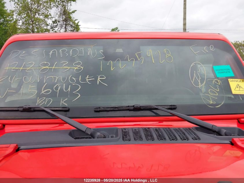 2024 Jeep Wrangler 4Xe 4-Door Sahara VIN: 1C4RJXP67RW156943 Lot: 12235928