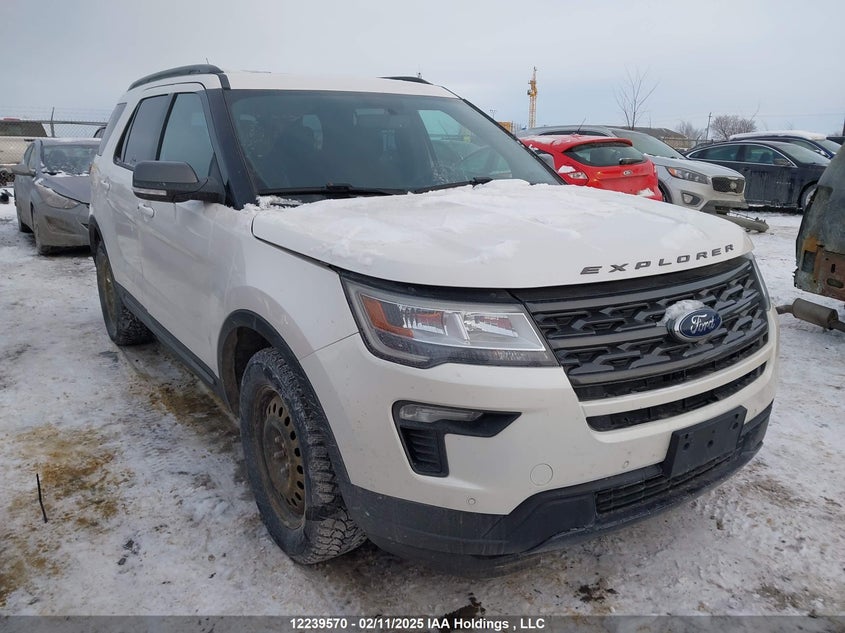 Vin: 1fm5k8d88jgb95607, lot: 2602678, ford explorer xlt 20181