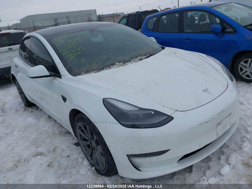2022 Tesla Model 3
