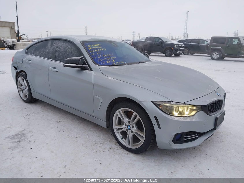 WBA4B3C50FD669632 2015 BMW 435 Xi Gran Coupe auction photo 1