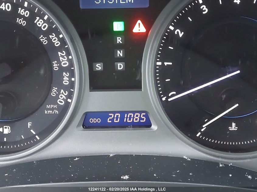 2008 Lexus Is 250 VIN: JTHCK262385022633 Lot: 12241122